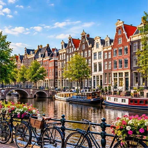 Landscape representing Netherlands