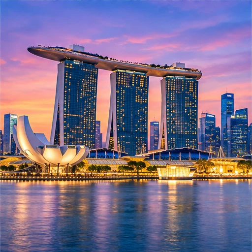 Landscape representing Singapore