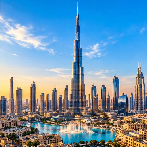 Landscape representing UAE